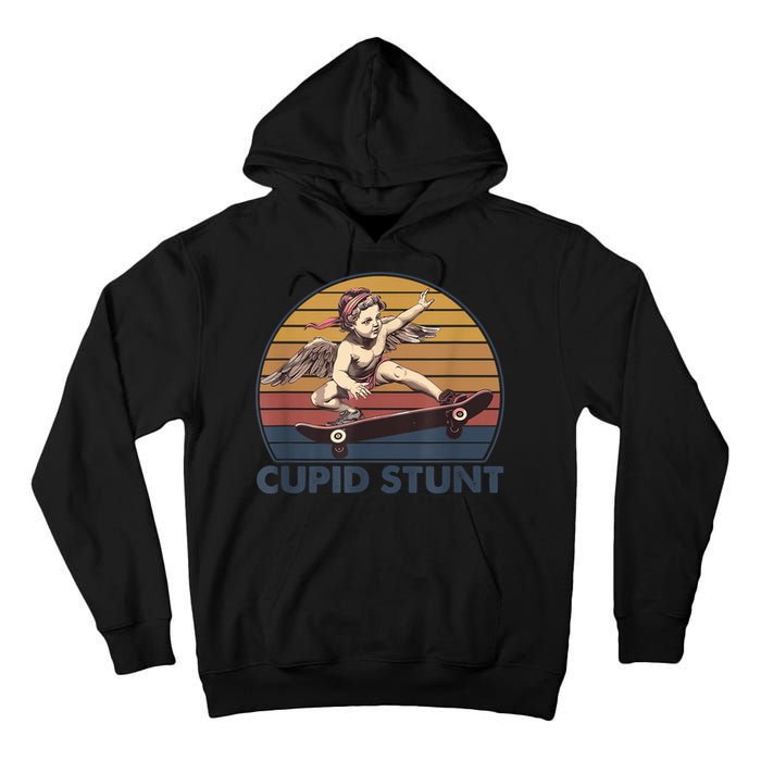 Cupid Stunt Unhinged Cringe Funny Inappropriate Tall Hoodie