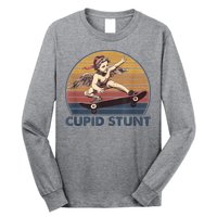 Cupid Stunt Unhinged Cringe Funny Inappropriate Long Sleeve Shirt