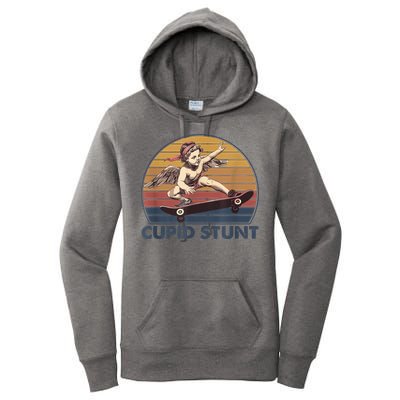 Cupid Stunt Unhinged Cringe Funny Inappropriate Women's Pullover Hoodie