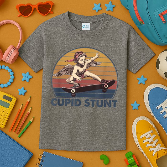 Cupid Stunt Unhinged Cringe Funny Inappropriate Kids T-Shirt