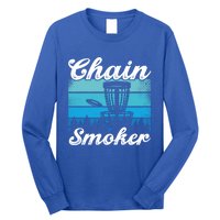 Chain Smoker Ultimate Frisbee Gift Long Sleeve Shirt