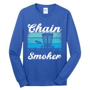 Chain Smoker Ultimate Frisbee Gift Tall Long Sleeve T-Shirt