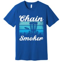 Chain Smoker Ultimate Frisbee Gift Premium T-Shirt