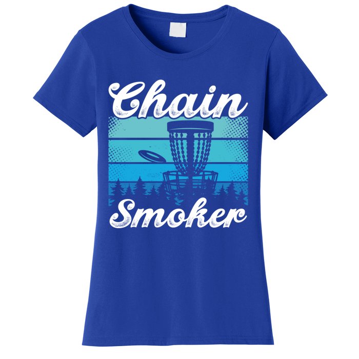 Chain Smoker Ultimate Frisbee Gift Women's T-Shirt