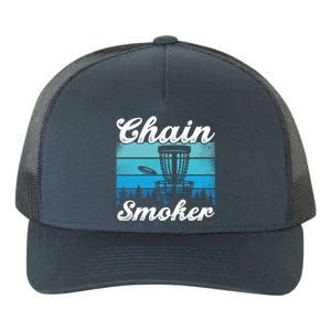 Chain Smoker Ultimate Frisbee Gift Yupoong Adult 5-Panel Trucker Hat