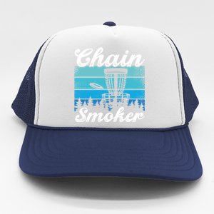 Chain Smoker Ultimate Frisbee Gift Trucker Hat