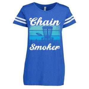 Chain Smoker Ultimate Frisbee Gift Enza Ladies Jersey Football T-Shirt