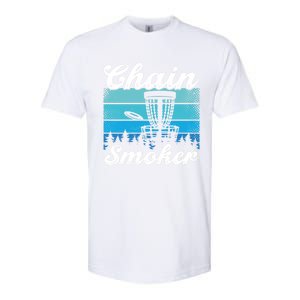 Chain Smoker Ultimate Frisbee Gift Softstyle CVC T-Shirt