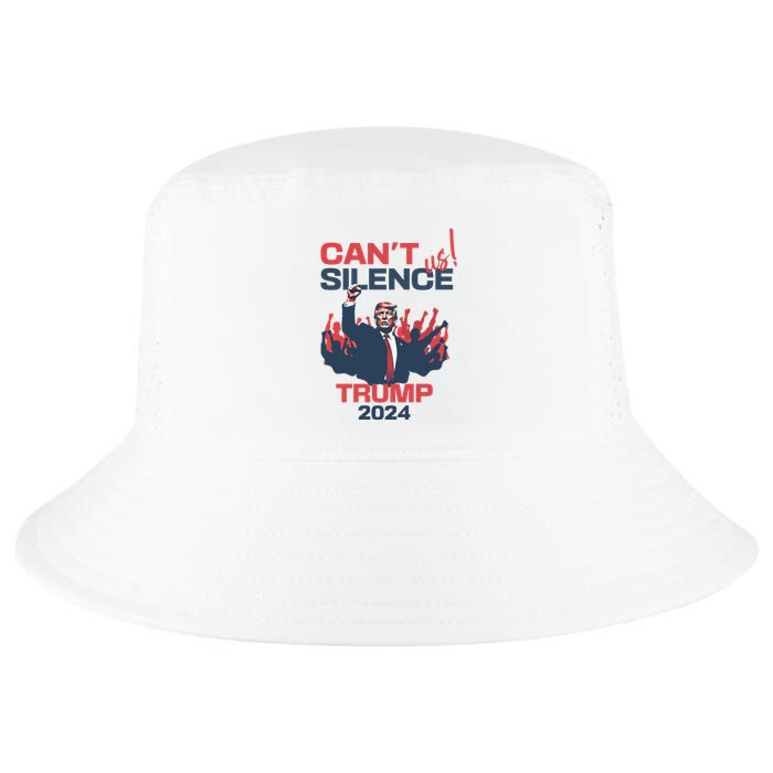 CanT Silence Us Trump 2024 Cool Comfort Performance Bucket Hat