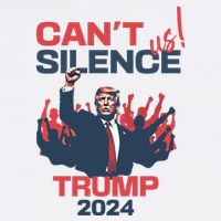 CanT Silence Us Trump 2024 Cool Comfort Performance Bucket Hat