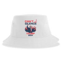 CanT Silence Us Trump 2024 Sustainable Bucket Hat
