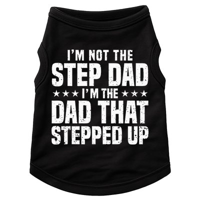 Cool Step Up Dad For Father Worlds Best Stepdad Ever Doggie Tank