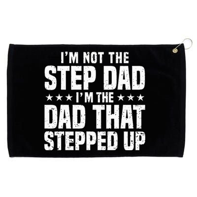 Cool Step Up Dad For Father Worlds Best Stepdad Ever Grommeted Golf Towel