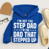 Cool Step Up Dad For Father Worlds Best Stepdad Ever Hoodie