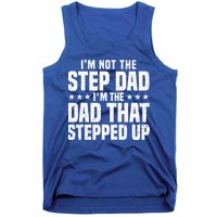 Cool Step Up Dad For Father Worlds Best Stepdad Ever Tank Top