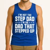 Cool Step Up Dad For Father Worlds Best Stepdad Ever Tank Top