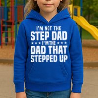 Cool Step Up Dad For Father Worlds Best Stepdad Ever Kids Hoodie