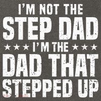 Cool Step Up Dad For Father Worlds Best Stepdad Ever Cotton Canvas Backpack