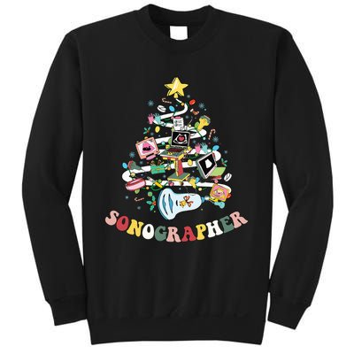 Christmas Sonographer Ultrasound Technologist Xmas Tree Sweatshirt