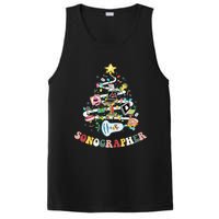 Christmas Sonographer Ultrasound Technologist Xmas Tree PosiCharge Competitor Tank