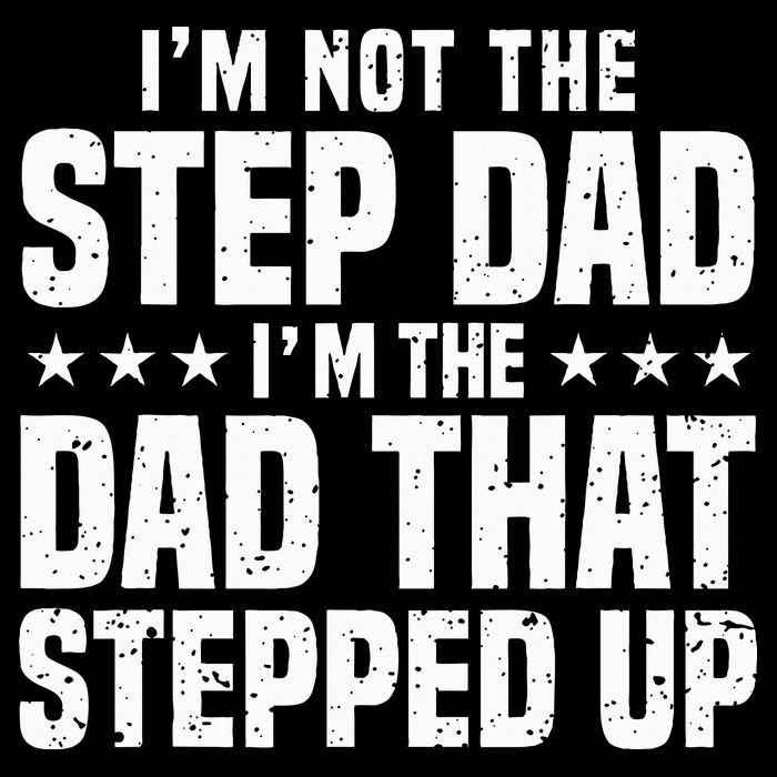 Cool Step Up Dad For Father Worlds Best Stepdad Ever Drawstring Bag
