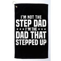 Cool Step Up Dad For Father Worlds Best Stepdad Ever Golf Towel