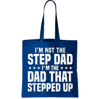 Cool Step Up Dad For Father Worlds Best Stepdad Ever Bag