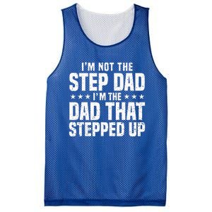 Cool Step Up Dad For Father Worlds Best Stepdad Ever Mesh Reversible Basketball Jersey Tank