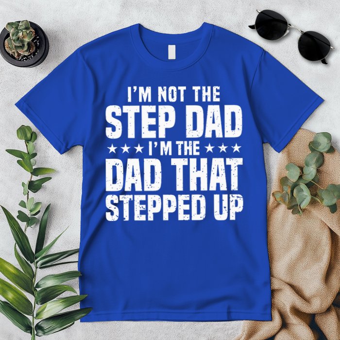 Cool Step Up Dad For Father Worlds Best Stepdad Ever Premium T-Shirt