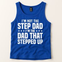 Cool Step Up Dad For Father Worlds Best Stepdad Ever Tank Top
