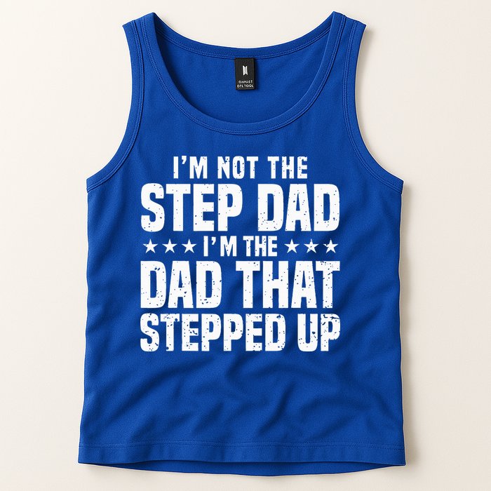 Cool Step Up Dad For Father Worlds Best Stepdad Ever Tank Top