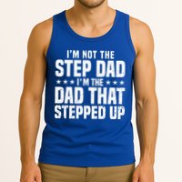 Cool Step Up Dad For Father Worlds Best Stepdad Ever Tank Top