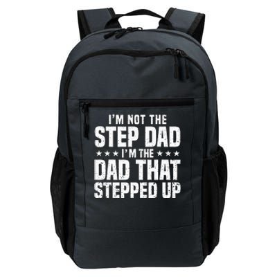 Cool Step Up Dad For Father Worlds Best Stepdad Ever Daily Commute Backpack