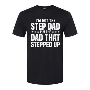 Cool Step Up Dad For Father Worlds Best Stepdad Ever Softstyle CVC T-Shirt