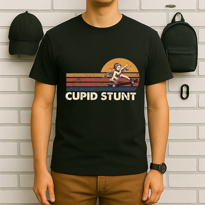 Cupid Stunt Unhinged Cringe Funny Inappropriate Embarrassing T-Shirt