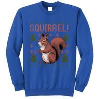 Cute Squirrel Ugly Xmas Pajama Squirrel Christmas Meaningful Gift Sweatshirt