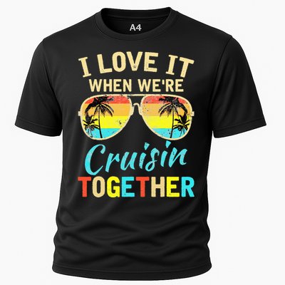 Cruise Ship Vacation Friends Buddies Couples I Love It Cooling Performance Crew T-Shirt