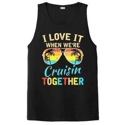 Cruise Ship Vacation Friends Buddies Couples I Love It PosiCharge Competitor Tank