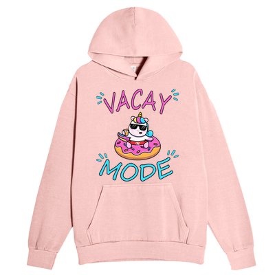 Cute Summer Vacay Mode Beach Mode Unicorn Cruise Urban Pullover Hoodie