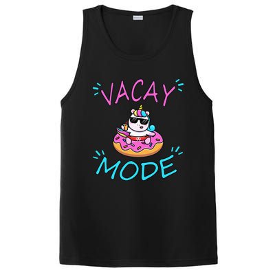 Cute Summer Vacay Mode Beach Mode Unicorn Cruise PosiCharge Competitor Tank