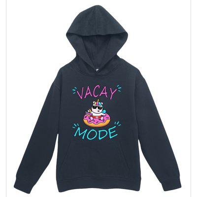 Cute Summer Vacay Mode Beach Mode Unicorn Cruise Urban Pullover Hoodie