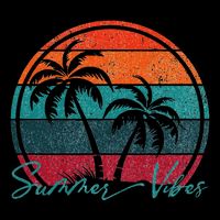 Cute Summer Vibes Fun And Bright Poster