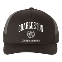 Charleston Sc Vintage College Sports Design Yupoong Adult 5-Panel Trucker Hat