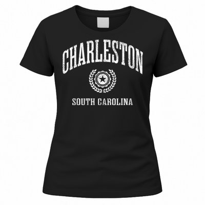 Charleston Sc Vintage College Sports Design Women's T-Shirt