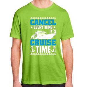 Cruising Ship Vacation Party & Family Cruising Crew Cruise Adult ChromaSoft Performance T-Shirt