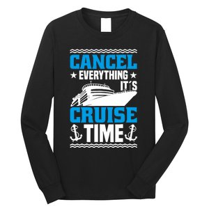 Cruising Ship Vacation Party & Family Cruising Crew Cruise Long Sleeve Shirt