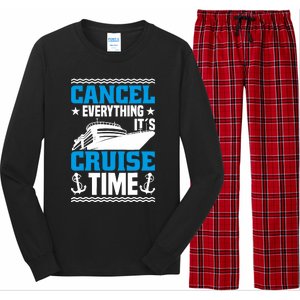 Cruising Ship Vacation Party & Family Cruising Crew Cruise Long Sleeve Pajama Set