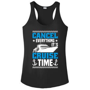 Cruising Ship Vacation Party & Family Cruising Crew Cruise Ladies PosiCharge Competitor Racerback Tank