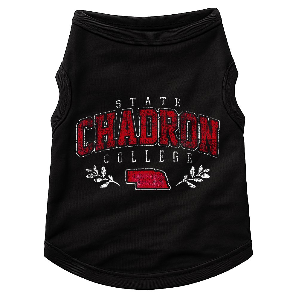 Chadron State Vintage College University Athletic Sports Doggie Tank