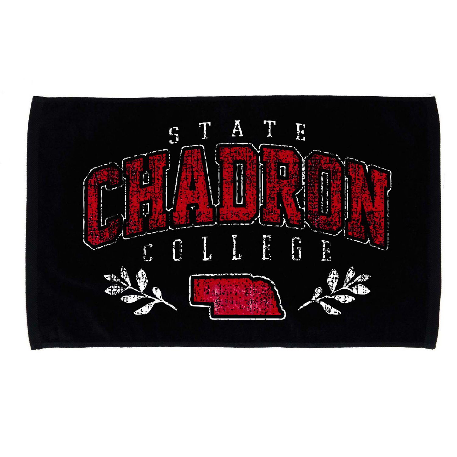 Chadron State Vintage College University Athletic Sports Microfiber Hand Towel